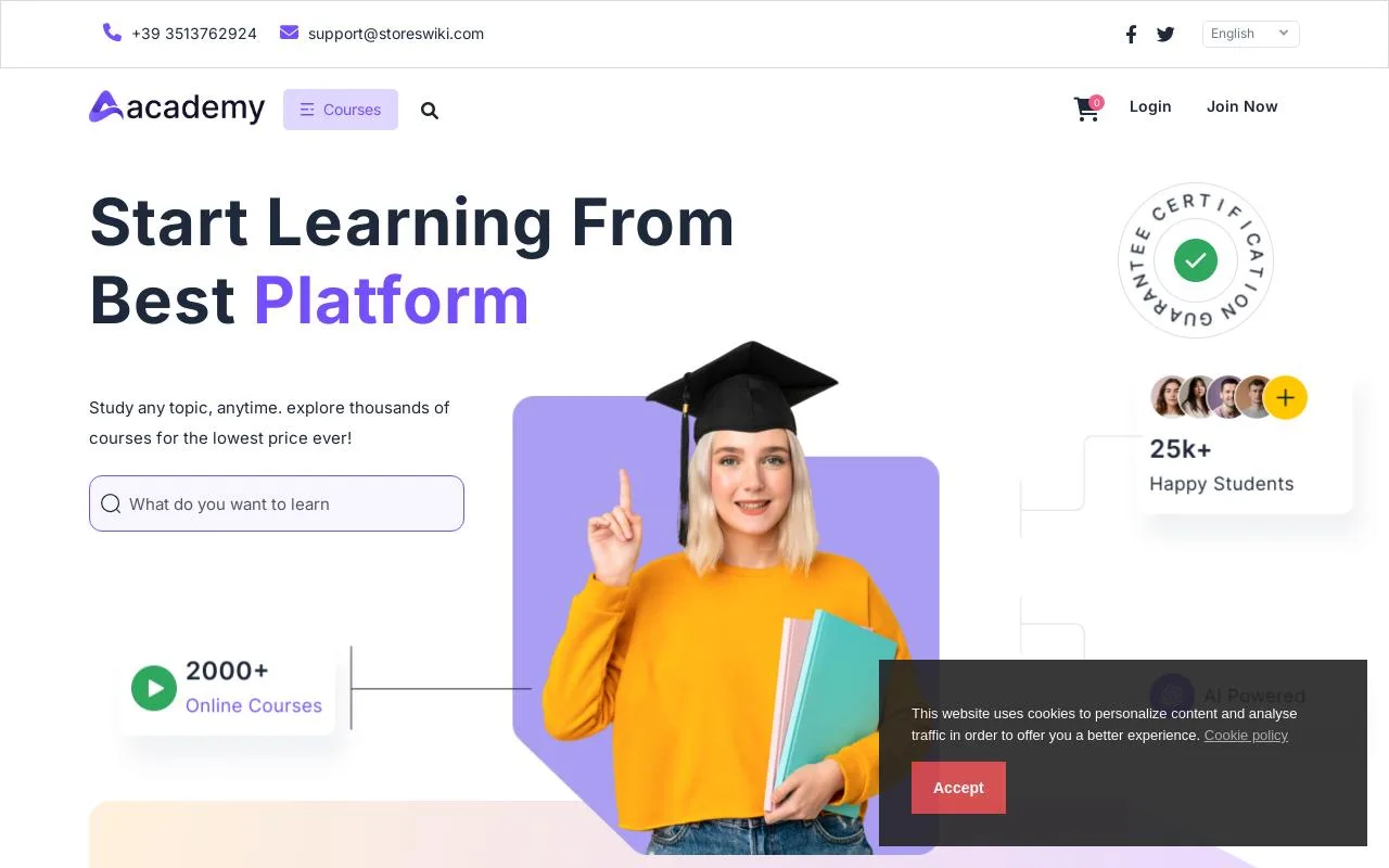 Academy LMS