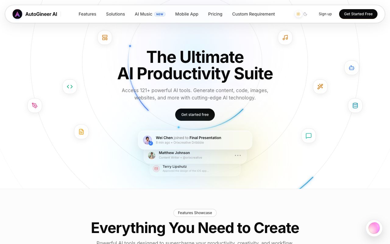 AutoGineer AI — screenshot of the live product
