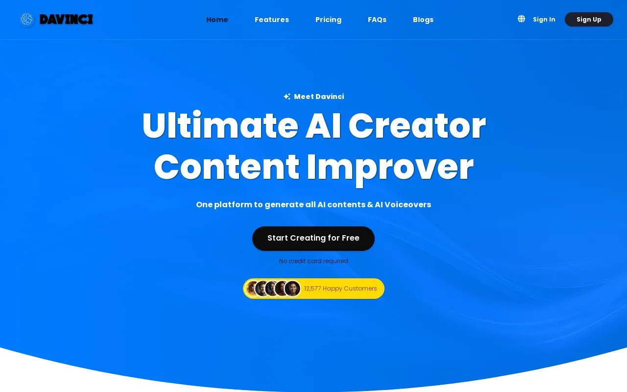 DaVinci AI